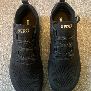 NWOT XERO Black Minimalist Sneakers with Breathable Mesh
